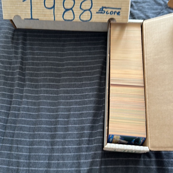 unopened score baseball cards old 1988 - Picture 3 of 3